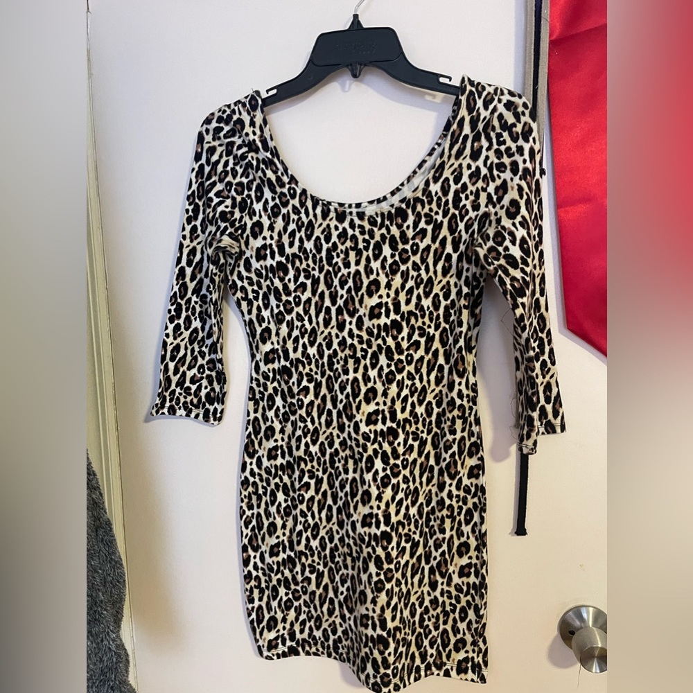 Leopard Print Dress